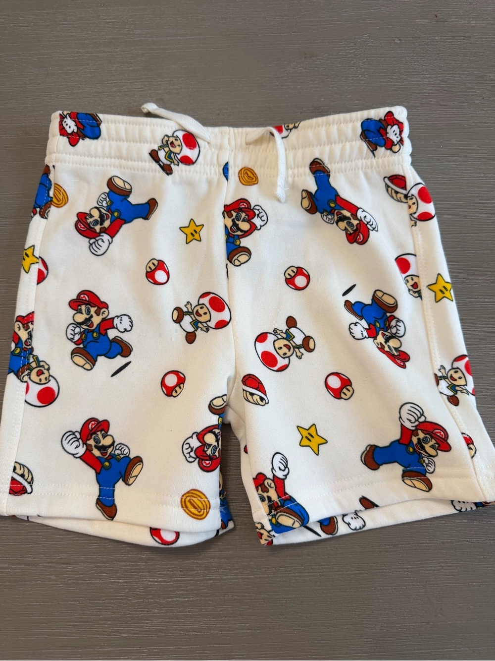 Super Mario Toddler Boy Shorts 5T Brand New With Tags